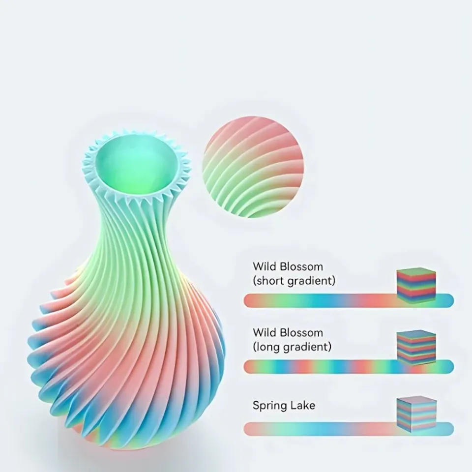 Creality Hyper PLA Rainbow Spring Lake Filament 1.75mm 1kg