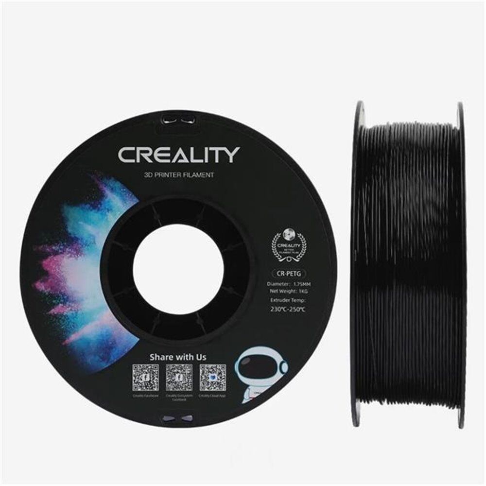 Creality Cr-Petg  Filament Siyah-Black 1.75mm 1kg