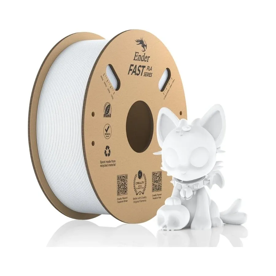 Creality Ender Fast PLA Filament Beyaz-White 1.75mm 1kg
