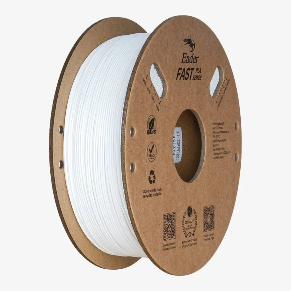 Creality Ender Fast PLA Filament Beyaz-White 1.75mm 1kg