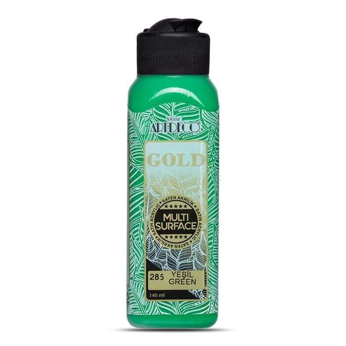 Artdeco Gold Multi Surface Saten Akrilik Boya 140 ml Yeşil 285
