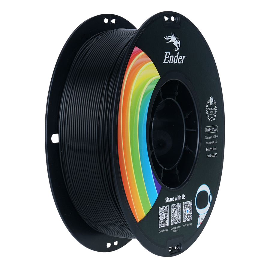 Creality Ender Plus PLA Siyah-Black Filament 1.75mm 1kg