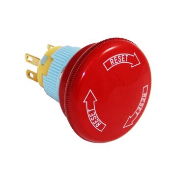 Drn958 16mm Acil - Stop Bas Çevir Switch (Kafa 33mm)