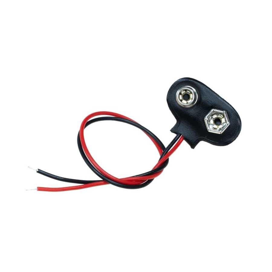 9 V Pil Başlığı
