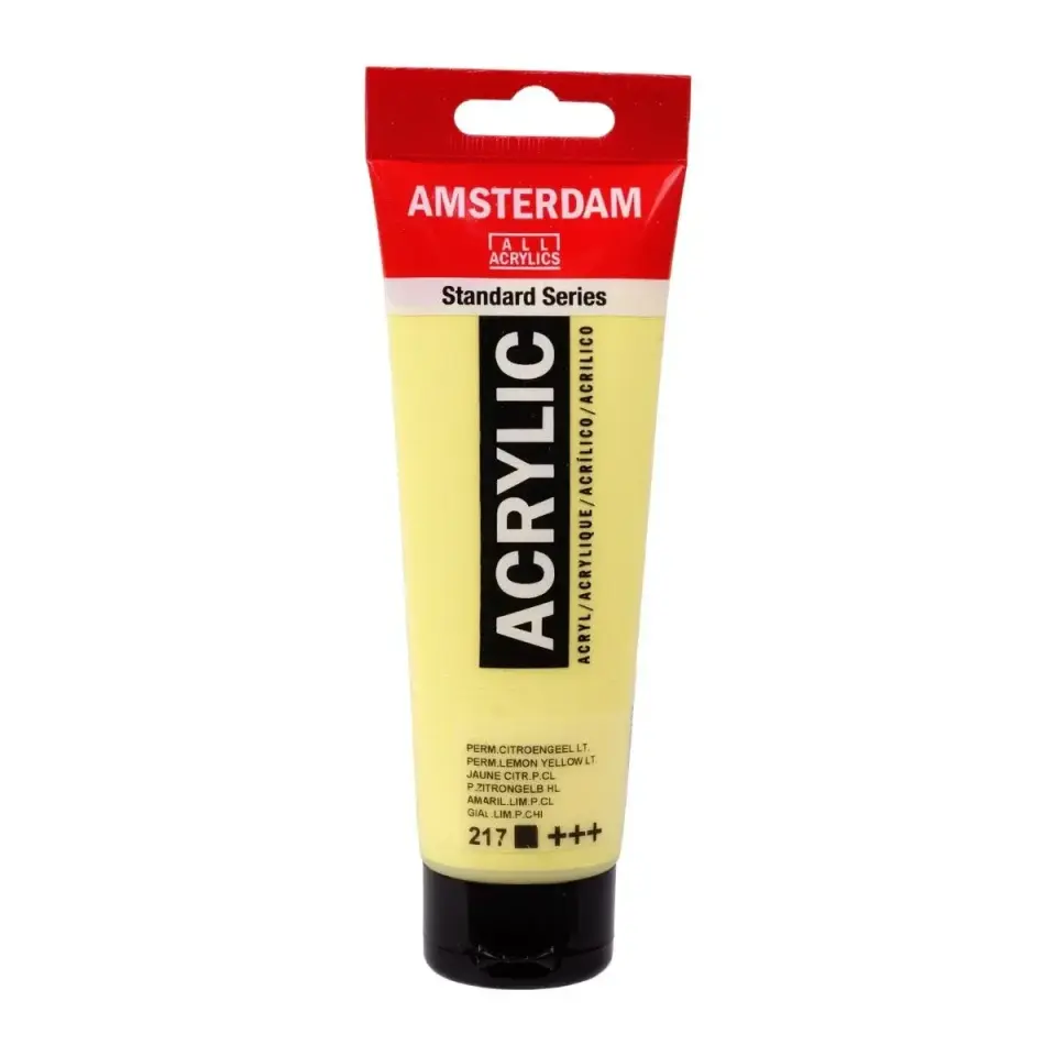 Amsterdam Akrilik Boya 120ml 217 Perm. Lemon Yellow Lt.