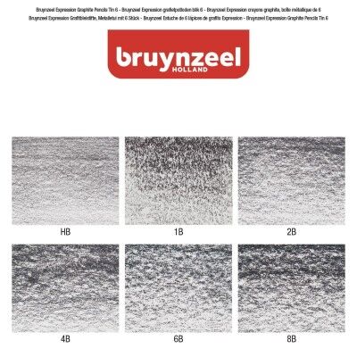 Bruynzeel Expressıon Grafite Kalem Seti 6''lı