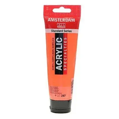 Amsterdam Akrilik Boya 120ml 257 Reflex Orange