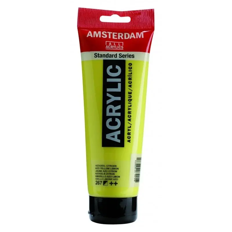 Amsterdam Akrilik Boya 120ml 267 Azo Yellow Lemon
