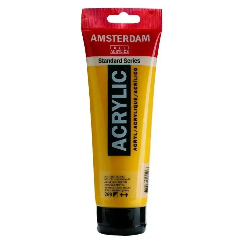 Amsterdam Akrilik Boya 120ml 269 Azo Yellow Medium
