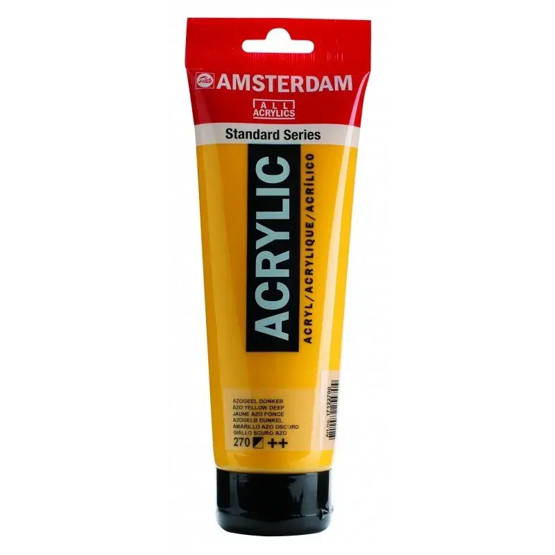 Amsterdam Akrilik Boya 120ml 270 Azo Yellow Deep