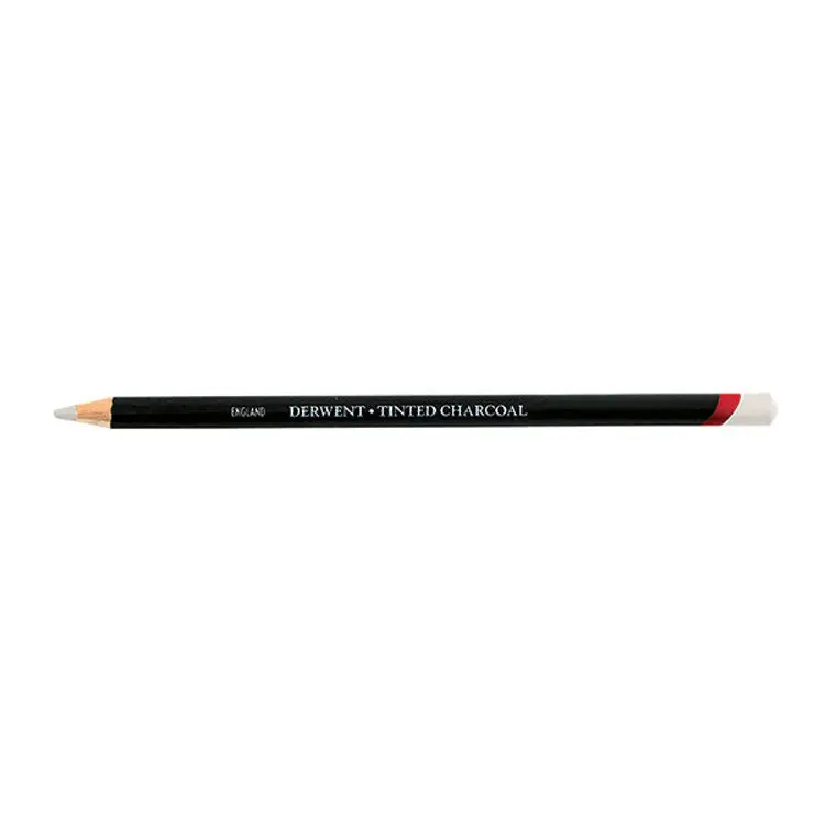 Derwent Tinted Charcoal Renkli Kömür Füzen Kalem TC21 White