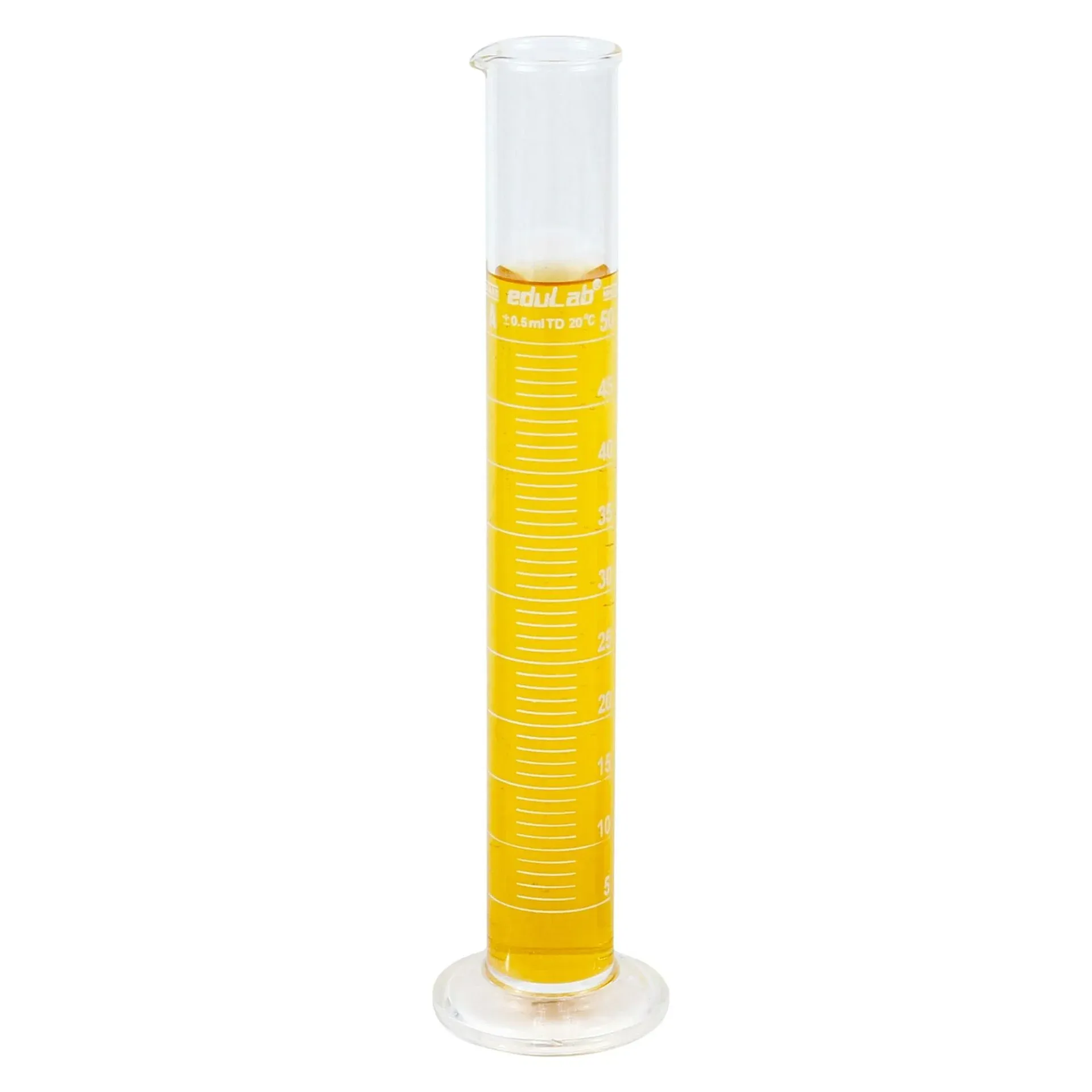 Dereceli Silindir  (50 ml. 1/2 Böl. Cam) Mezür
