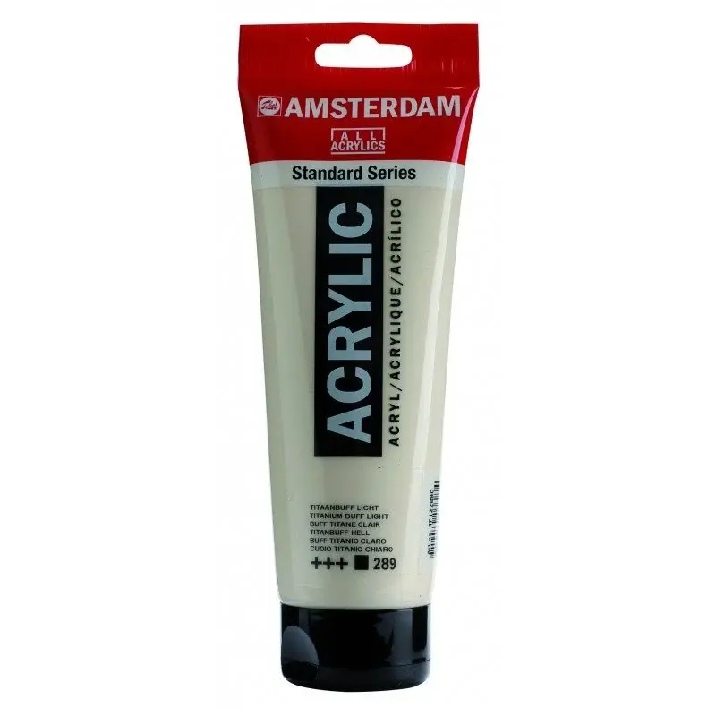 Amsterdam Akrilik Boya 120ml 289 Titanium Buff Light