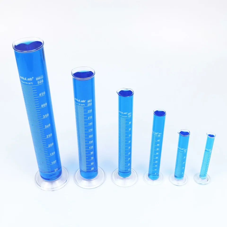 Dereceli Silindir (500 ml. 5/1 Böl. Cam) Mezür