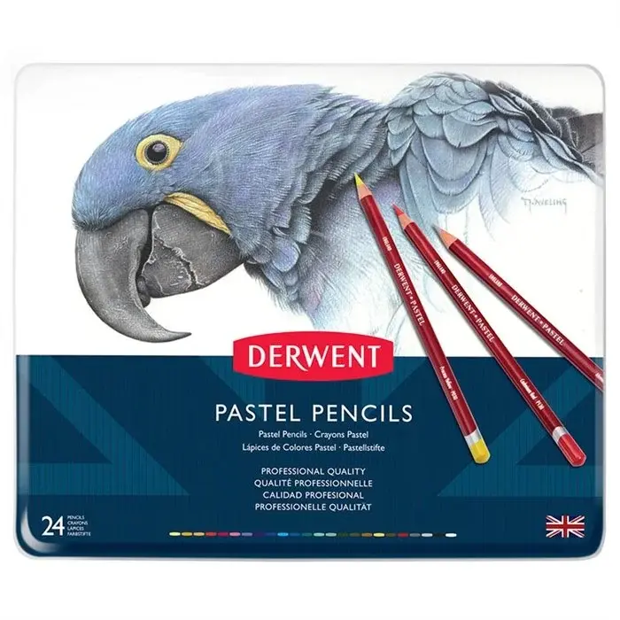 Derwent Pastel Pencıl Set 24''lü Teneke Kutu Dw32992