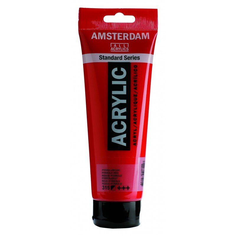 Amsterdam Akrilik Boya 120ml 315 Pyrrole Red