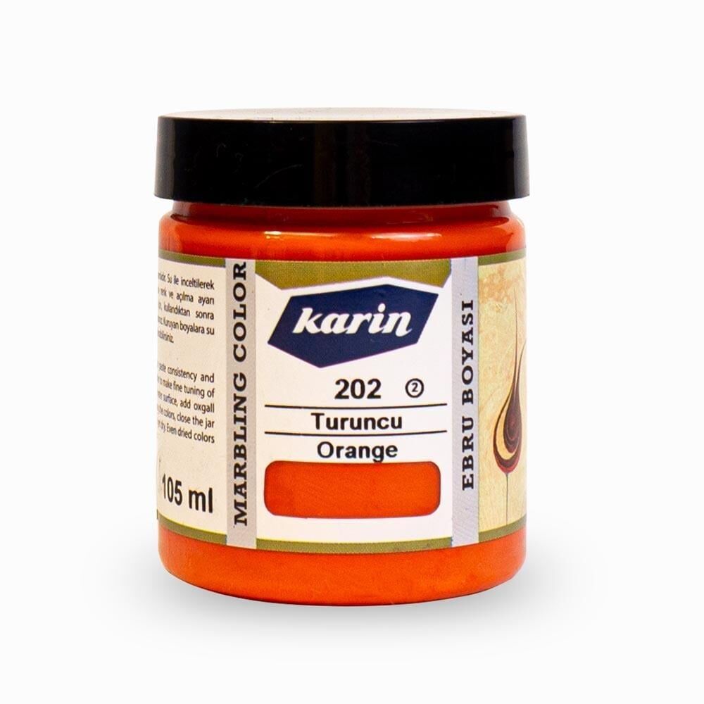 Karin Ebru Boyası 202 Turuncu 105 ml