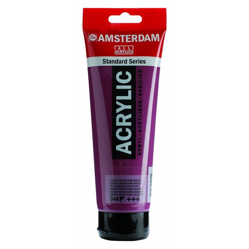 Amsterdam Akrilik Boya 120ml 344 Caput Mortuum Violet