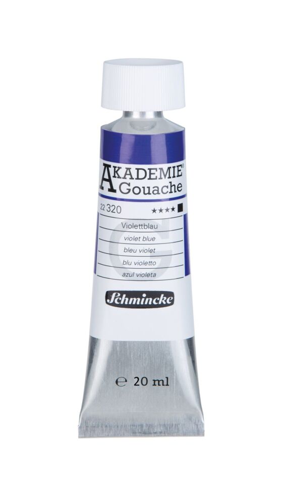 Schmincke Akademie Guaj Boya 20 ml 320 Violet Blue
