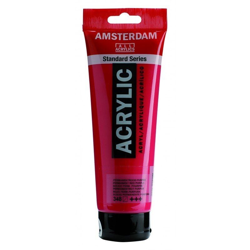 Amsterdam Akrilik Boya 120ml 348 Permanent Red Purple