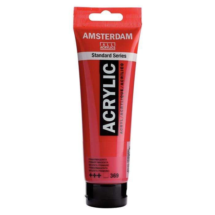 Amsterdam Akrilik Boya 120ml 369 Primary Magenta