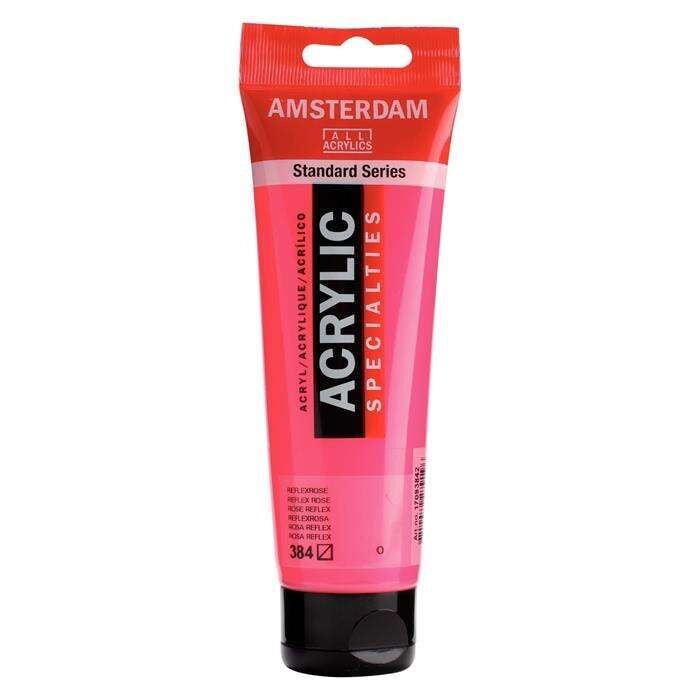 Amsterdam Akrilik Boya 120ml 384 Reflex Rose