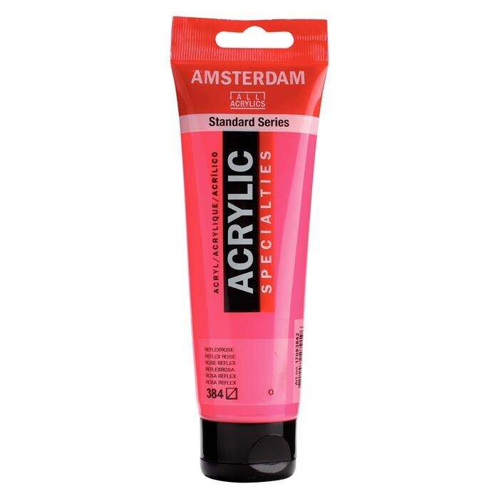 Amsterdam Akrilik Boya 120ml 384 Reflex Rose