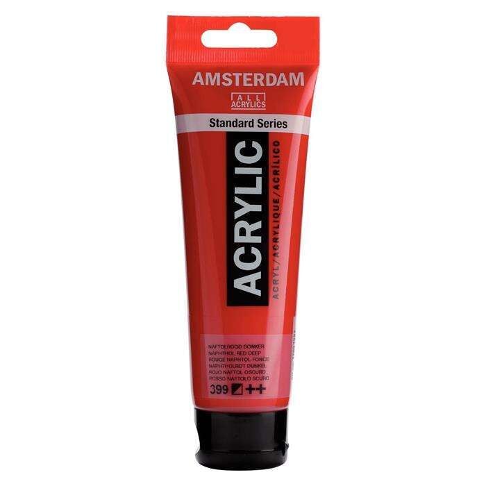 Amsterdam Akrilik Boya 120ml 399 Naphthol Red Deep