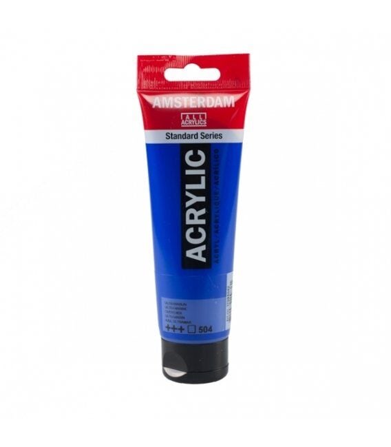 Amsterdam Akrilik Boya 120ml 504 Ultramarine