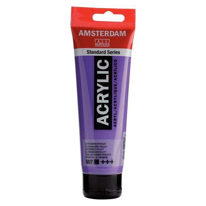 Amsterdam Akrilik Boya 120ml 507 Ultramarine Violet
