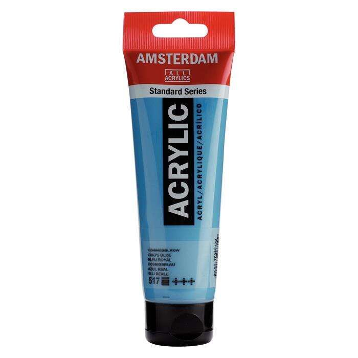 Amsterdam Akrilik Boya 120ml 517 King's Blue