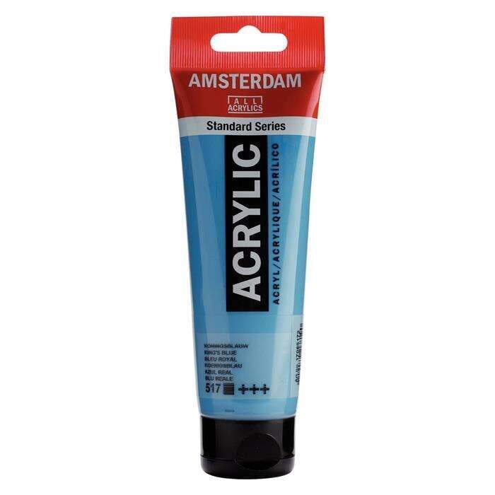 Amsterdam Akrilik Boya 120ml 517 King's Blue