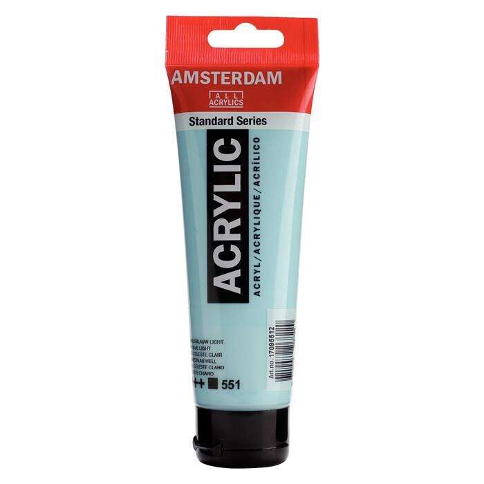 Amsterdam Akrilik Boya 120ml 551 Sky Blue Light