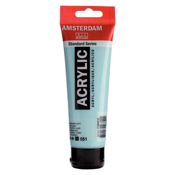 Amsterdam Akrilik Boya 120ml 551 Sky Blue Light