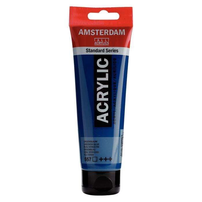 Amsterdam Akrilik Boya 120ml 557 Greenish Blue