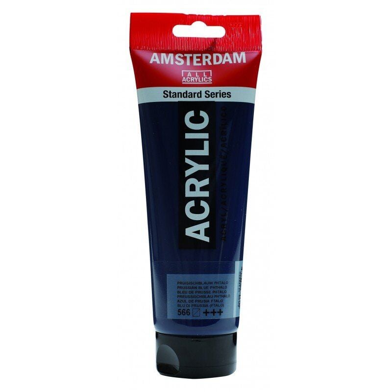 Amsterdam Akrilik Boya 120ml 566 Prussian Blue (Phthalo)