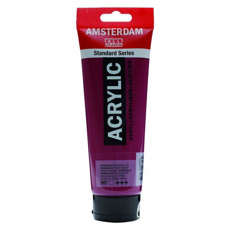 Amsterdam Akrilik Boya 120ml 567 Permanent Red Violet