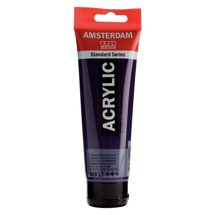Amsterdam Akrilik Boya 120ml 568 Permanent Blue Violet