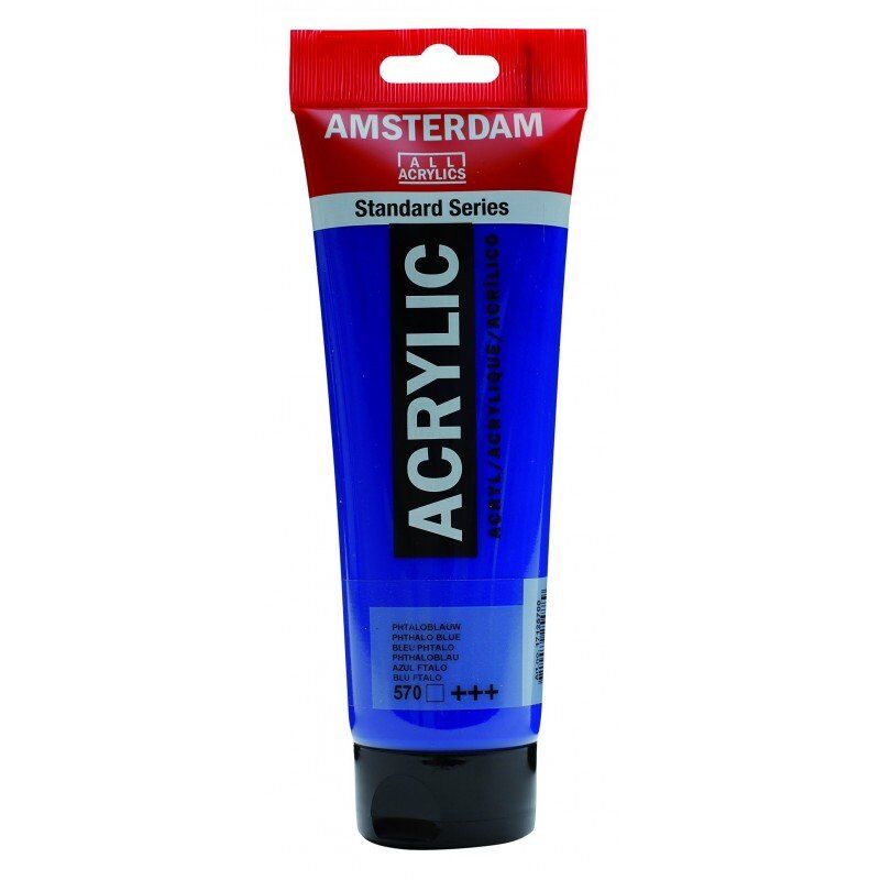Amsterdam Akrilik Boya 120ml 570 Phthalo Blue