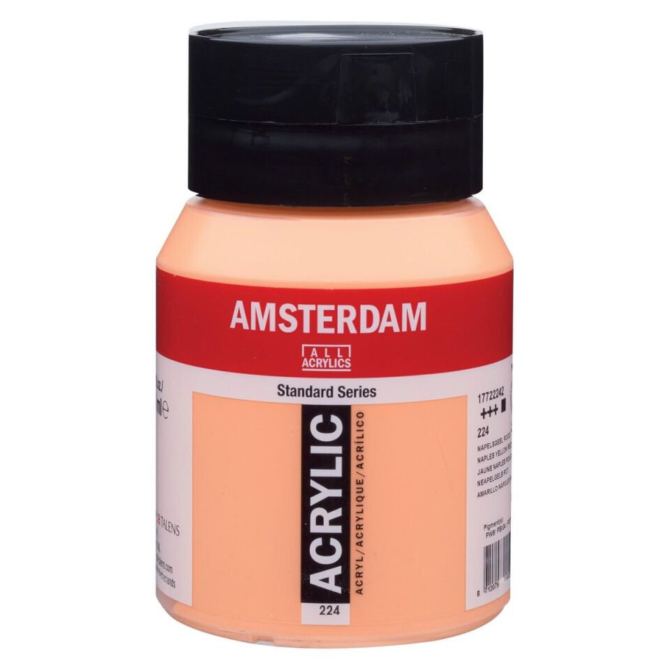 Amsterdam Akrilik Boya 500ml 224 Naples Yellow Red