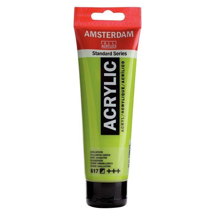 Amsterdam Akrilik Boya 120ml 617 Yellowish Green