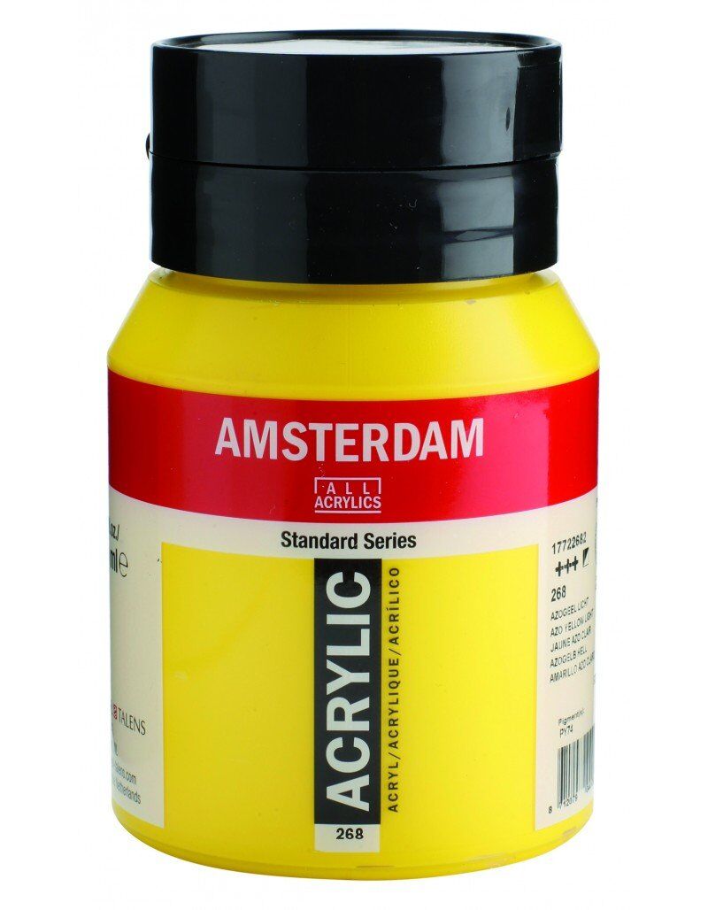 Amsterdam Akrilik Boya 500ml 268 Azo Yellow light