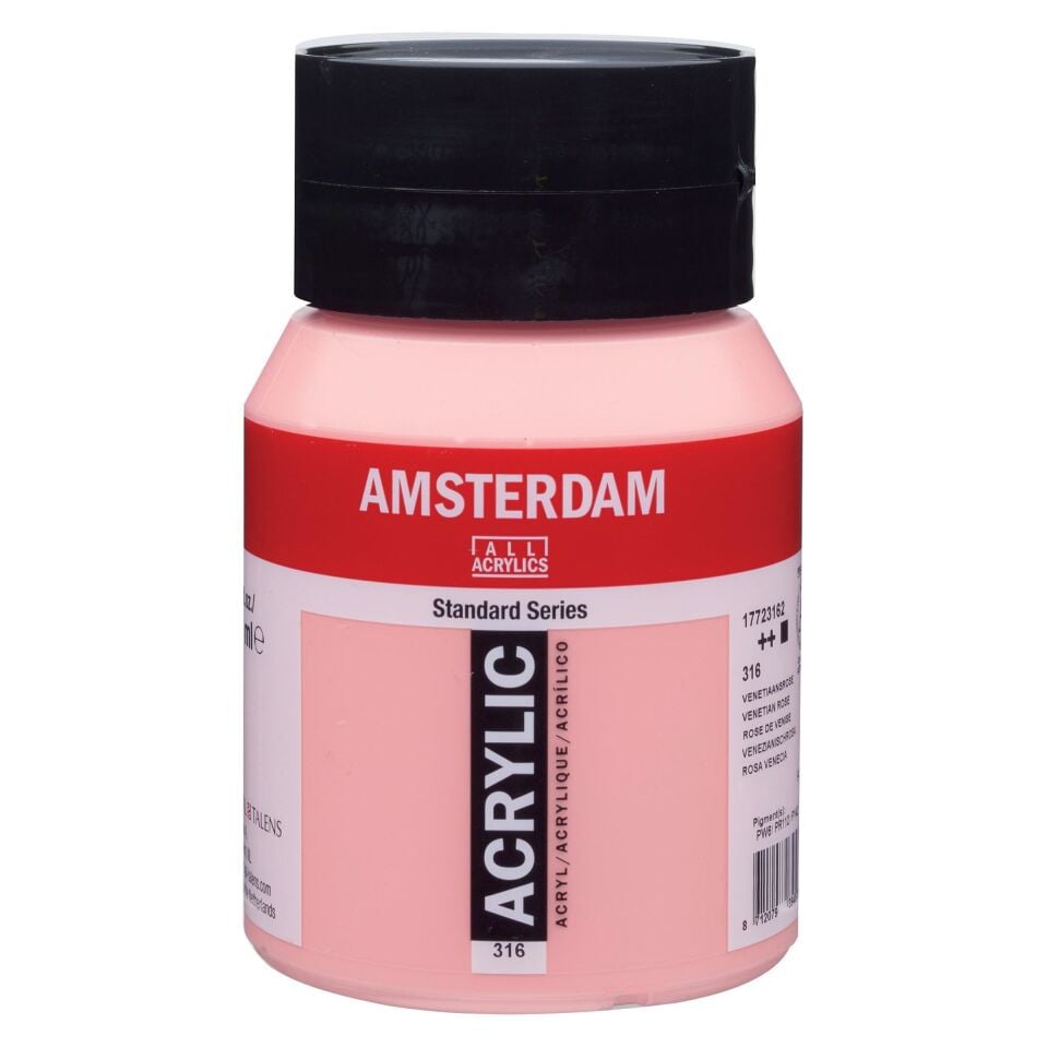 Amsterdam Akrilik Boya 500ml 316 Venetian Rose