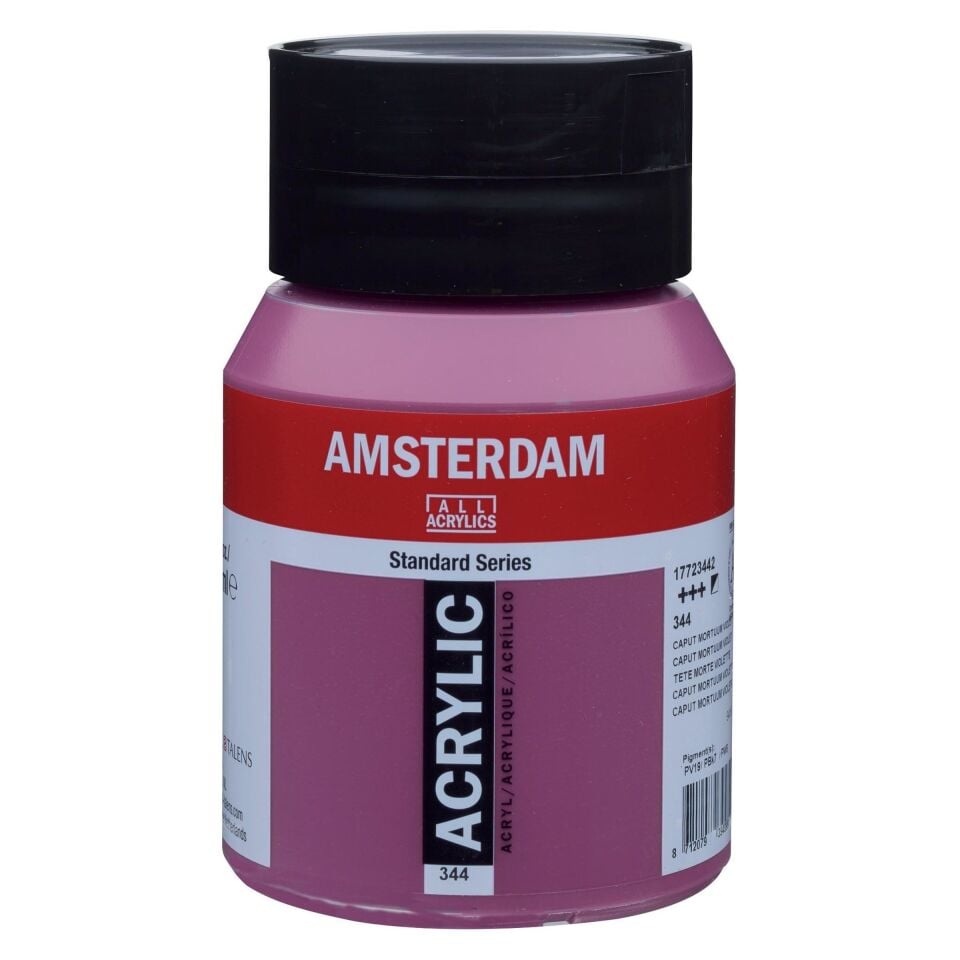 Amsterdam Akrilik Boya 500ml 344 Caput Mortuum Violet