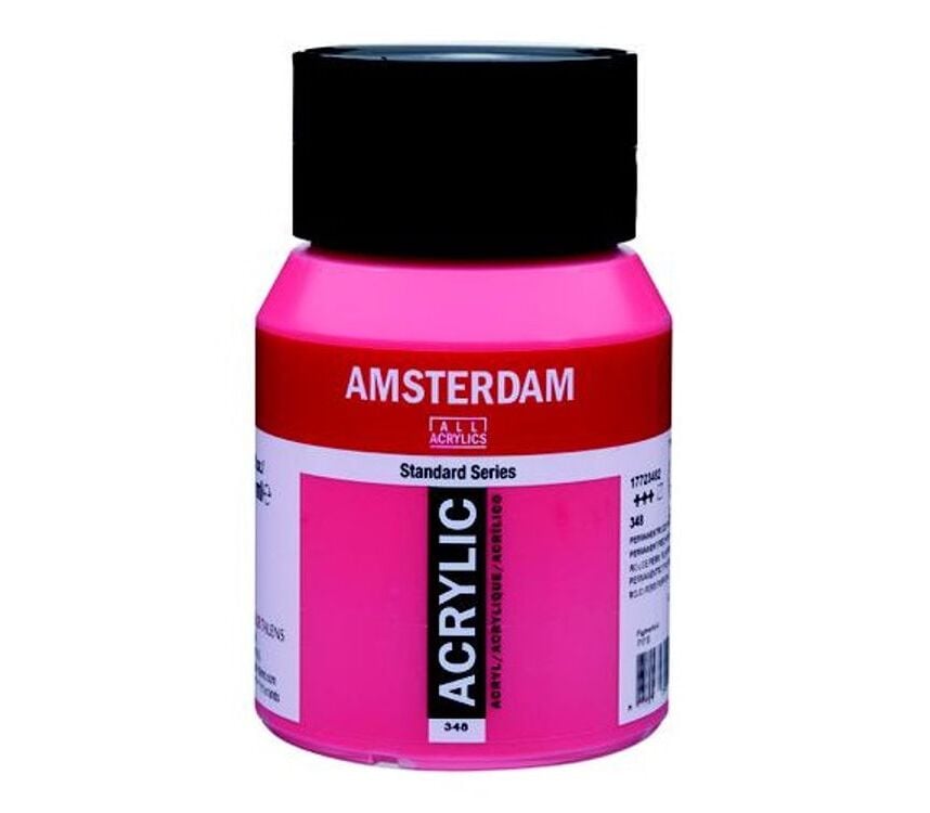 Amsterdam Akrilik Boya 500ml 348 Transparent Red Purple