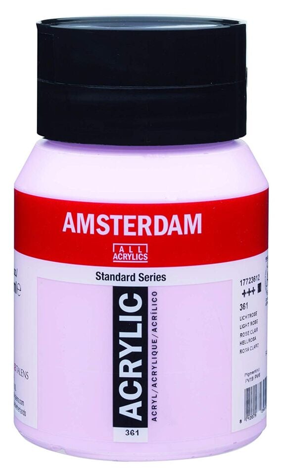 Amsterdam Akrilik Boya 500ml 361 Light Rose