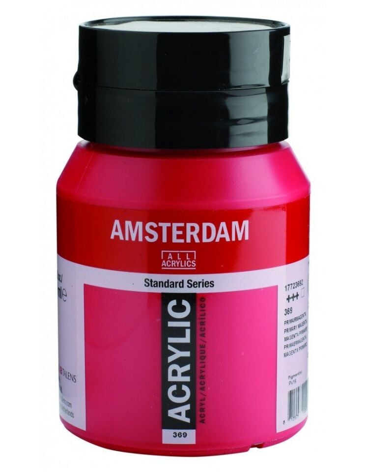 Amsterdam Akrilik Boya 500ml 369 Primary Magenta