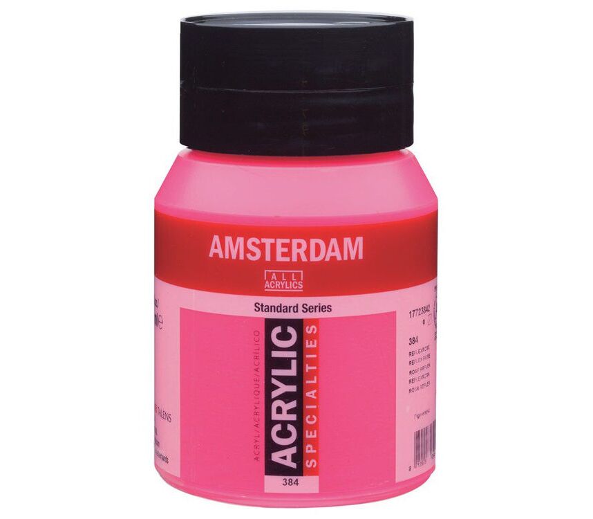 Amsterdam Akrilik Boya 500ml 384 Reflex Rose