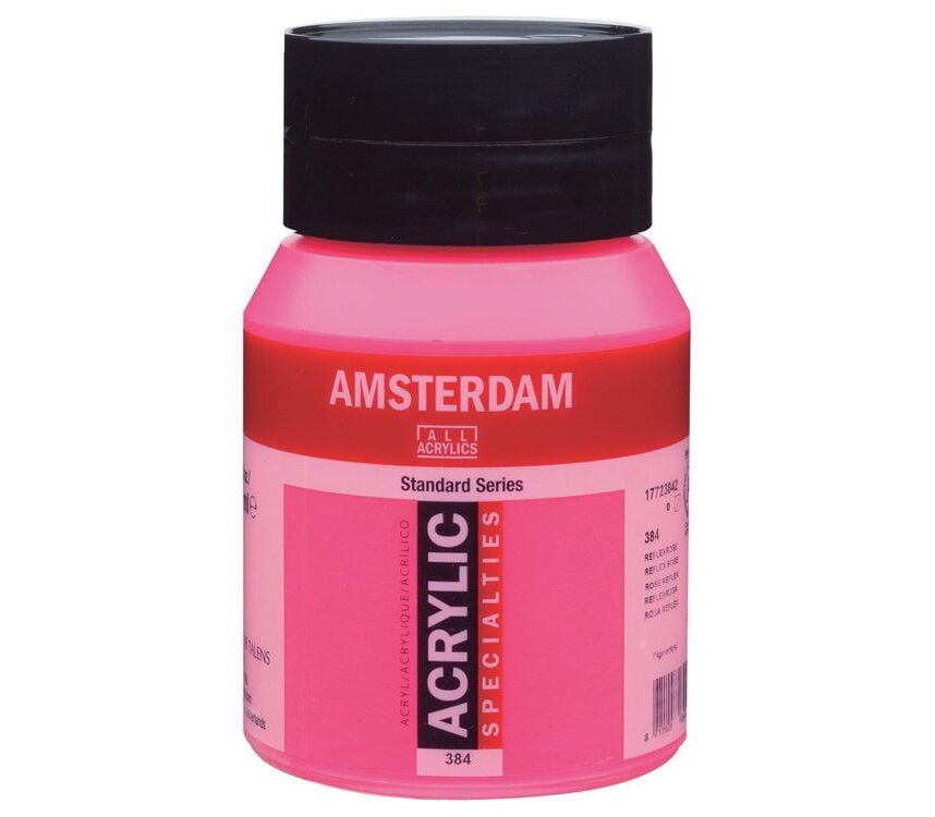 Amsterdam Akrilik Boya 500ml 384 Reflex Rose